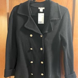 H&M Double-breasted Sweater Blazer